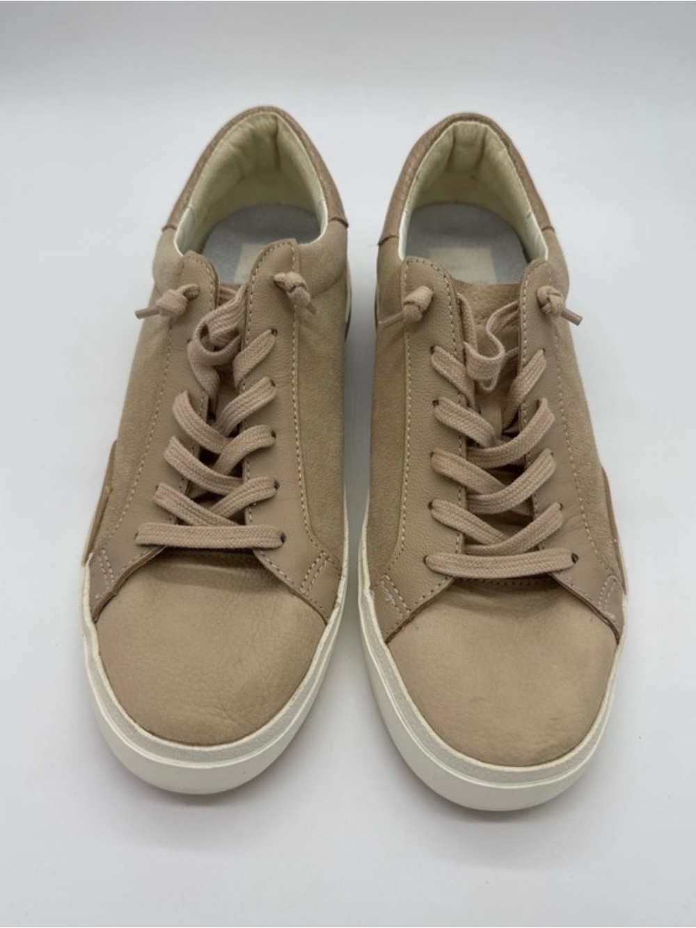 Dolce Vita Beige/Tan Suede Sneakers 8.5